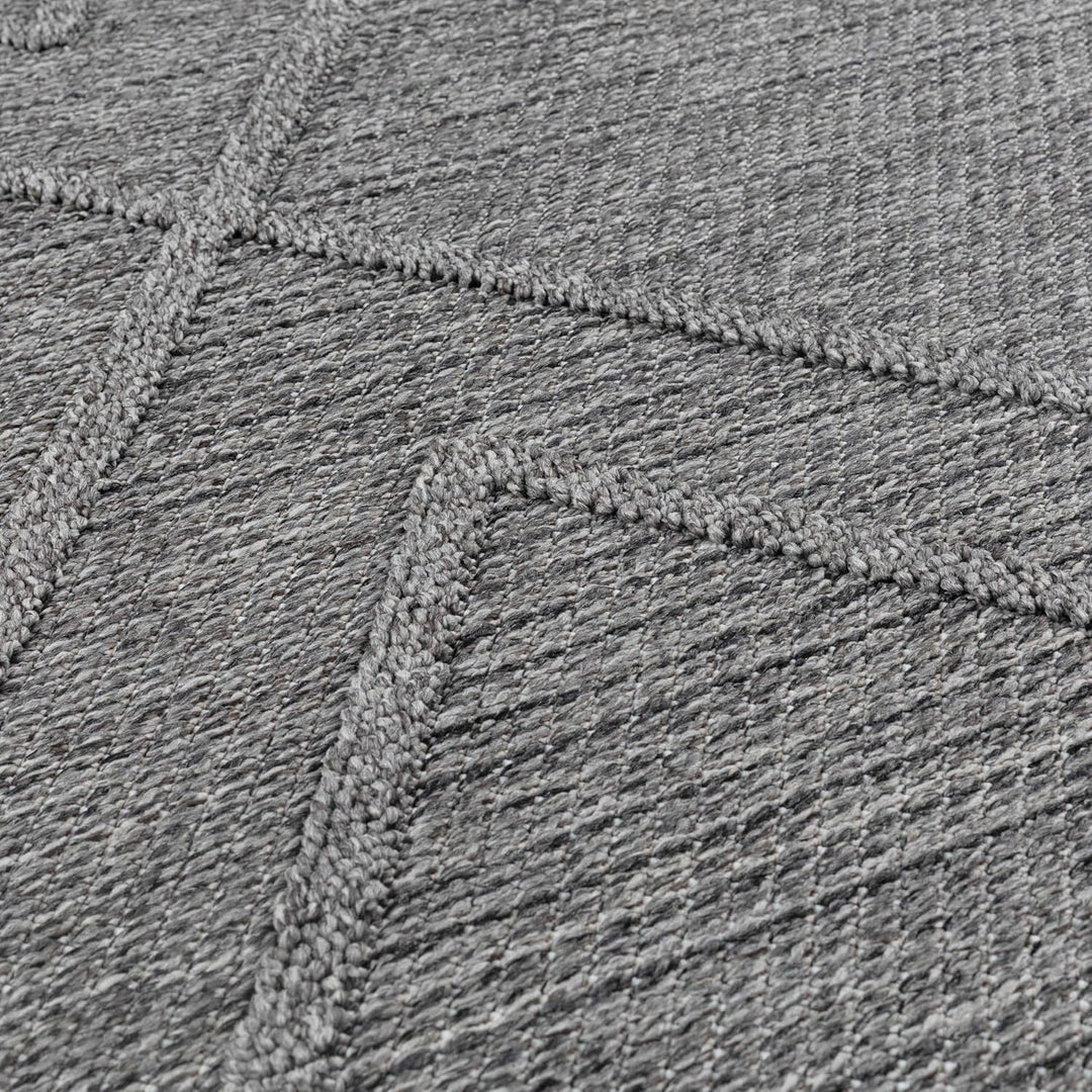 HomebyHome In&amp; Outdoor Teppich Wetterfest, Beige 80x150 cm Teppich Küche, Waschbarer Küchenläufer Fl