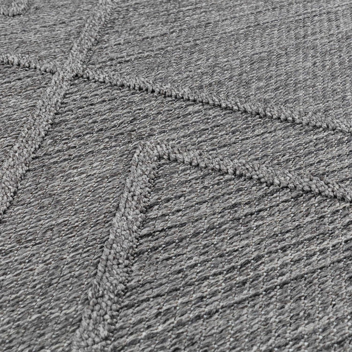 HomebyHome In&amp; Outdoor Teppich Wetterfest, Beige 80x150 cm Teppich Küche, Waschbarer Küchenläufer Fl