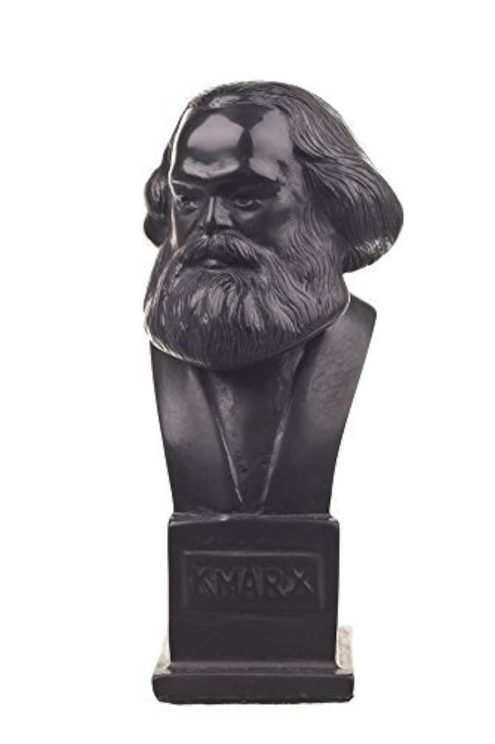 danila-souvenirs Deutscher Philosoph Sozialist Karl Marx Stein Büste Statue Skulptur 12 cm