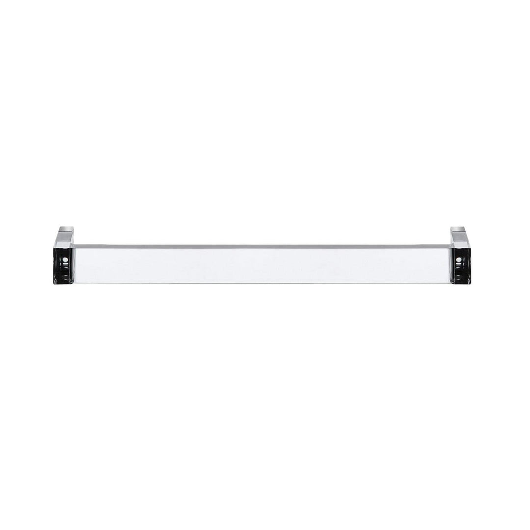 Kartell Rail Handtuchhalter, Plastik, kristall, 45 x 4 cm 45 cm Glasklar, 45 cm Glasklar