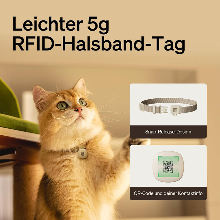 PETLIBRO RFID Futterautomat für Katze, 5G Wi-Fi Automatischer Haustier-Futterspender, Katzen-Futtera