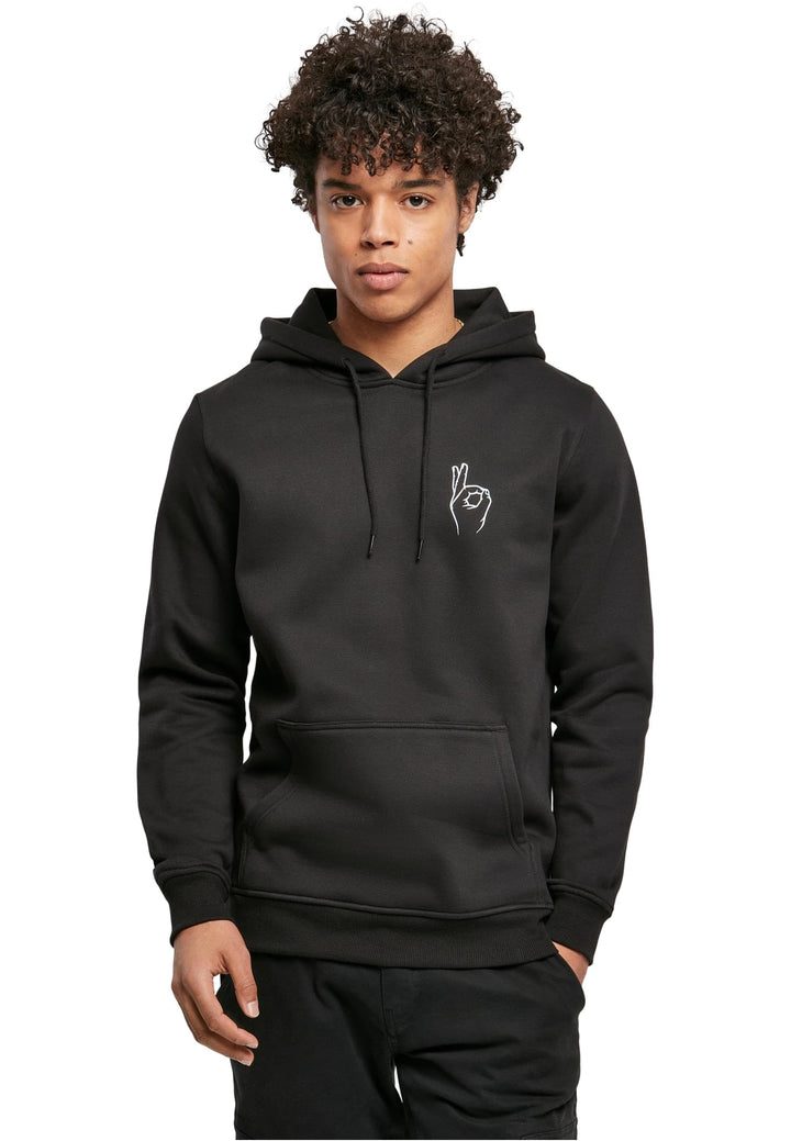 Mister Tee Herren Easy Sign Hoody Kapuzenpullover, Black, M