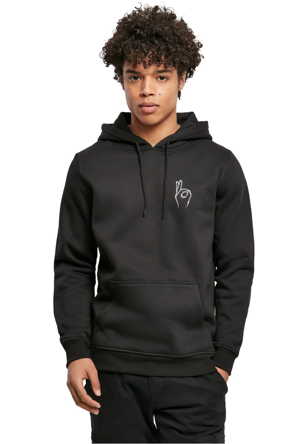 Mister Tee Herren Easy Sign Hoody, XS Schwarz