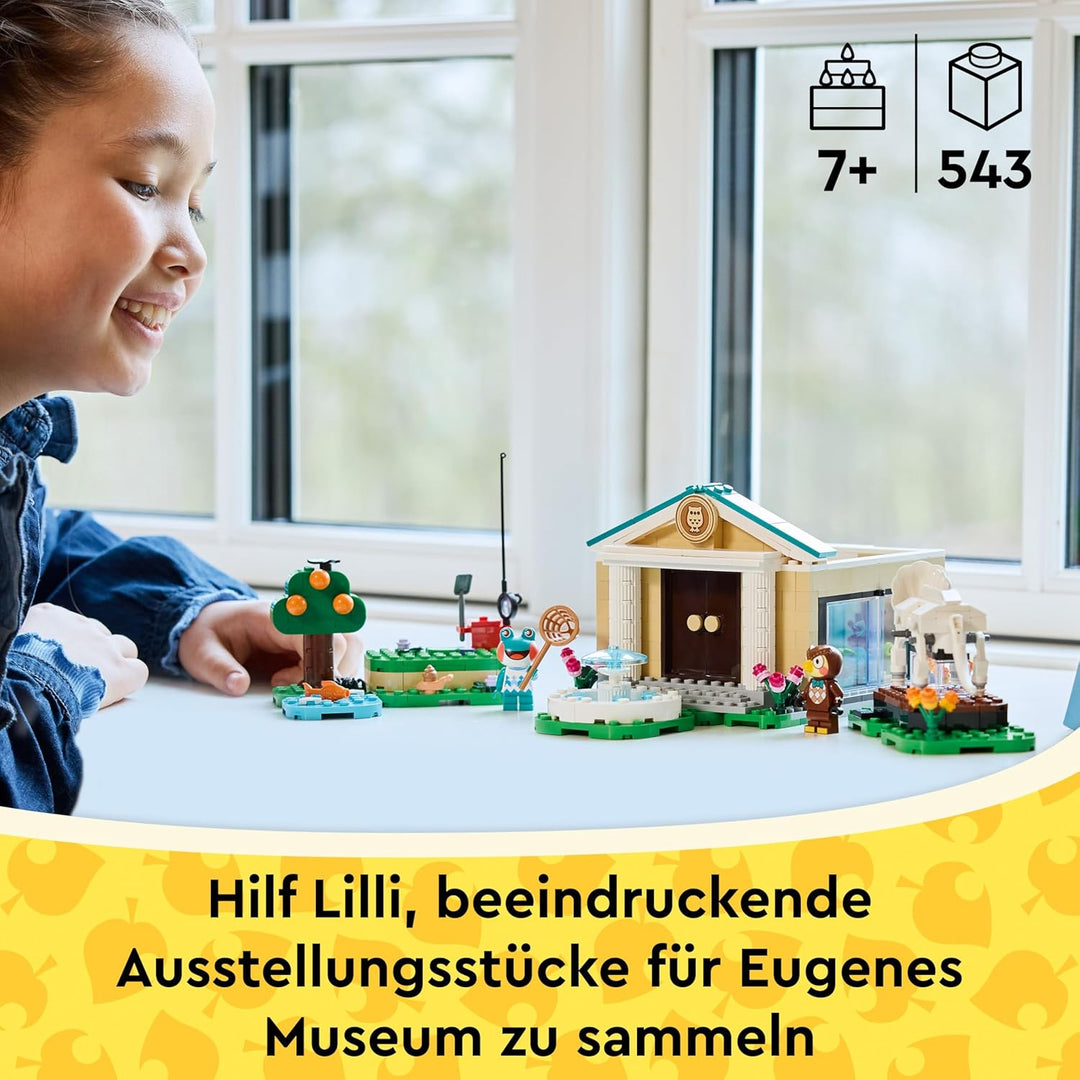 LEGO Animal Crossing - Eugens Museumssammlung - Interaktives Spielset mit Eugen & Liliane Minifigure