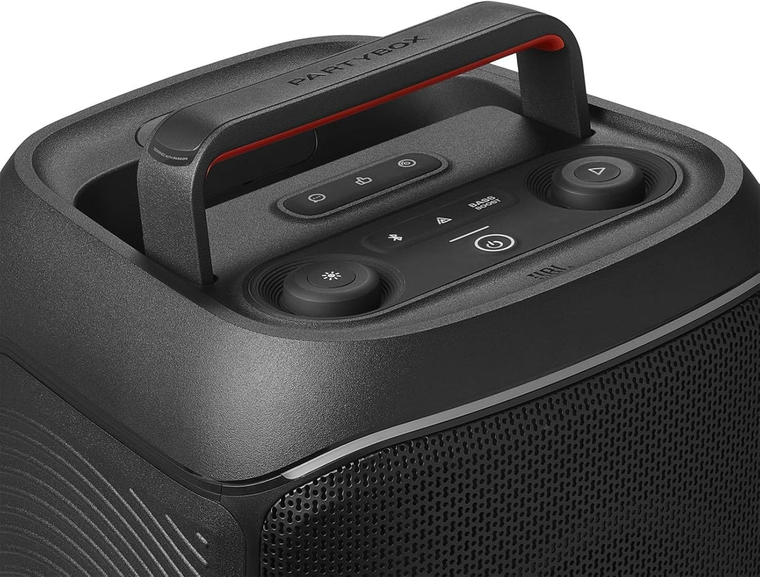 JBL Partybox Club 120 in Schwarz – Tragbare Bluetooth-Lautsprecher-Box Pro Sound, Lichtshow, KI-Soun