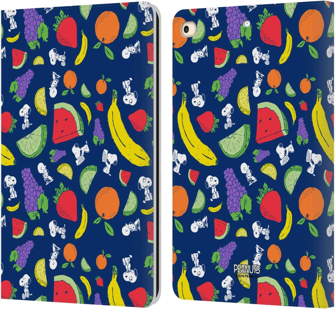 Head Case Designs Offizielle Peanuts Fruechte und Snoopy Naturgemaess Suess Leder Brieftaschen Handy