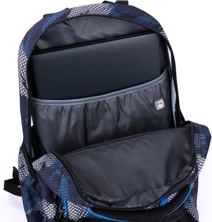 JOLLY Next Generation Rucksack, 8-teilig, verstellbare Schultergurte und Brustgurt, zwei grosse Fäch