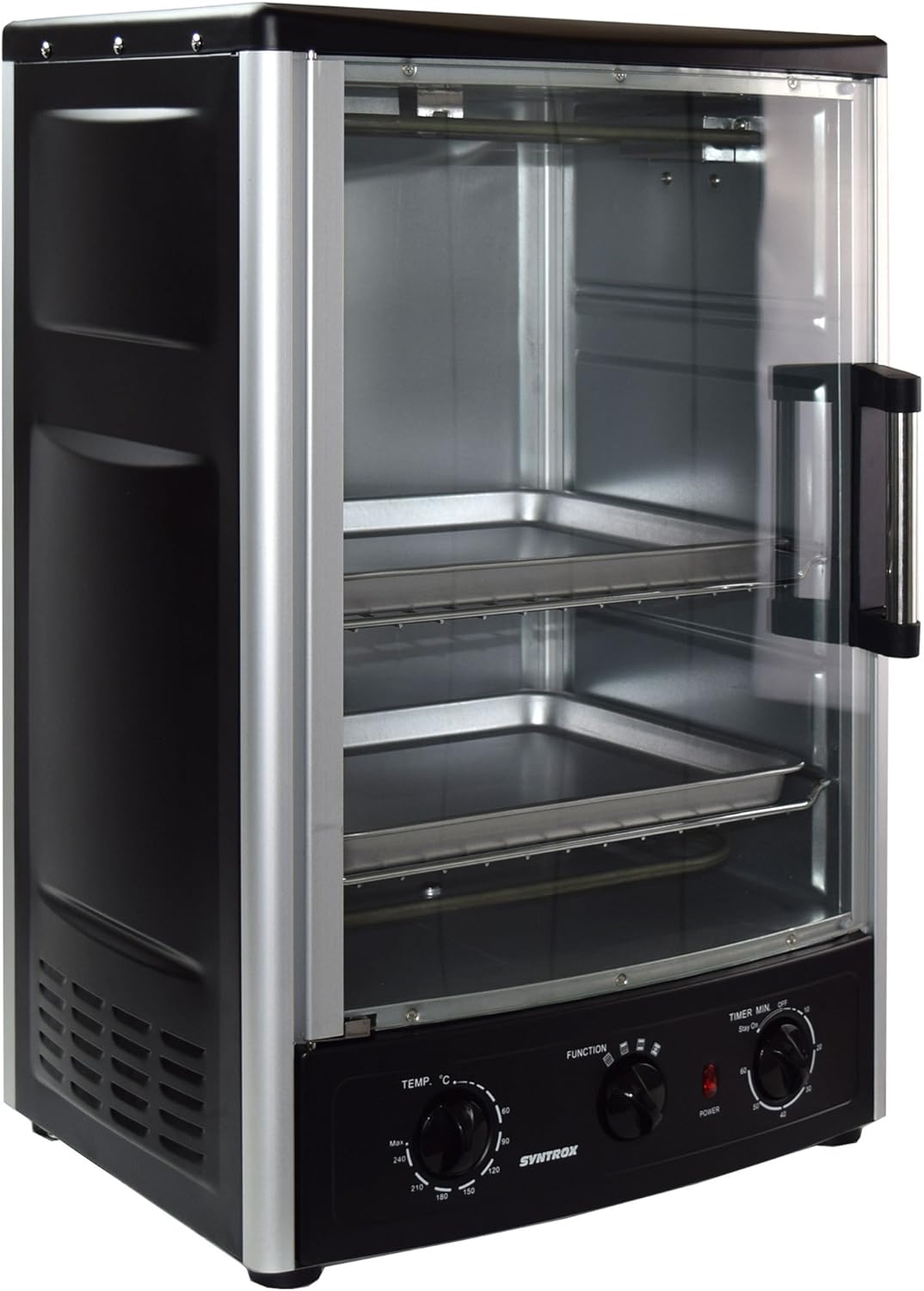 Syntrox Germany 52 Liter Dönergrill Gänsebräter Entenbräter Putenbräter Hähnchengrill Backofen Rotis