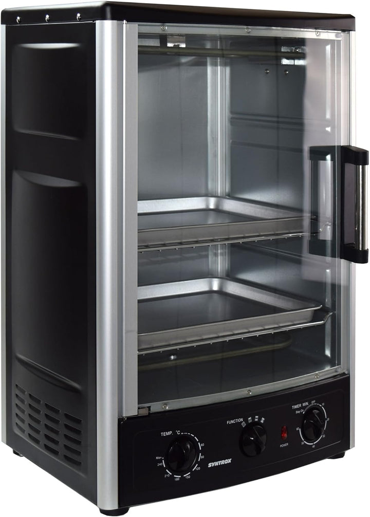 Syntrox Germany 52 Liter Dönergrill Gänsebräter Entenbräter Putenbräter Hähnchengrill Backofen Rotis