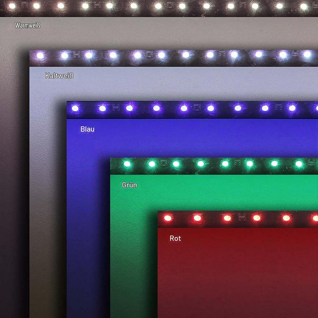Adam Hall 19" Parts 87451 PRO C - 19" LED Array Rack Light 1 HE multicolor Single, Single