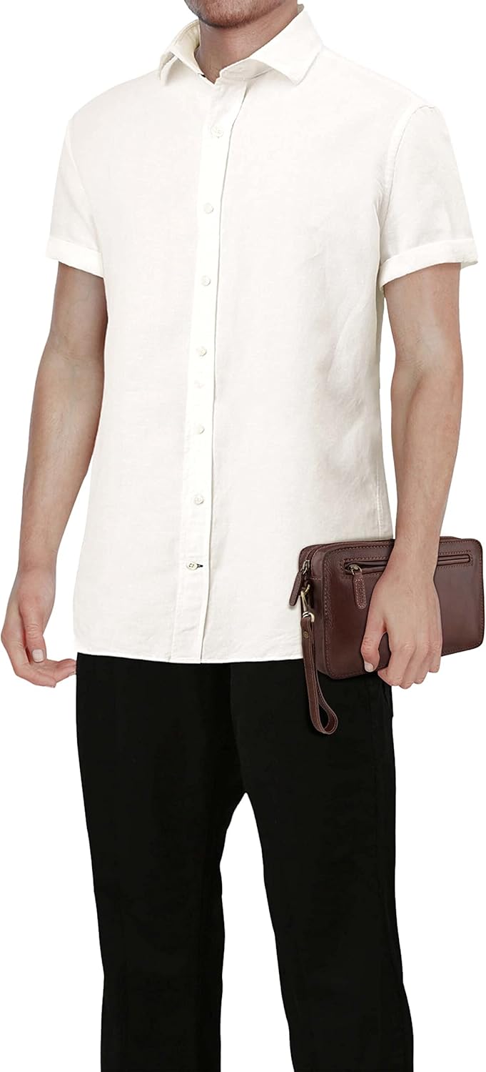 Picard Herren Handgelenktasche TOSCANA aus Rindsleder OneSize | mit Reissverschluss | Handgelenktasc