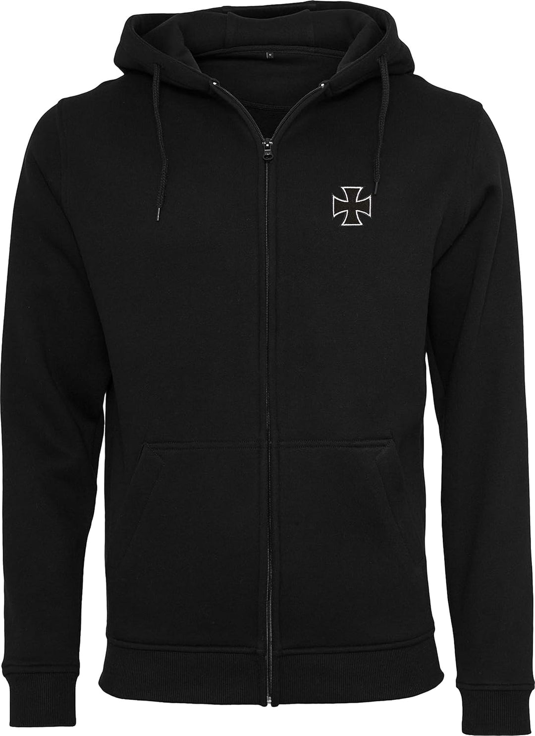 Baddery Biker Hoodie Herren : Biker Pray - Sweatjacke Männer Motorrad Kapuzenjacke - Geschenk Motorr