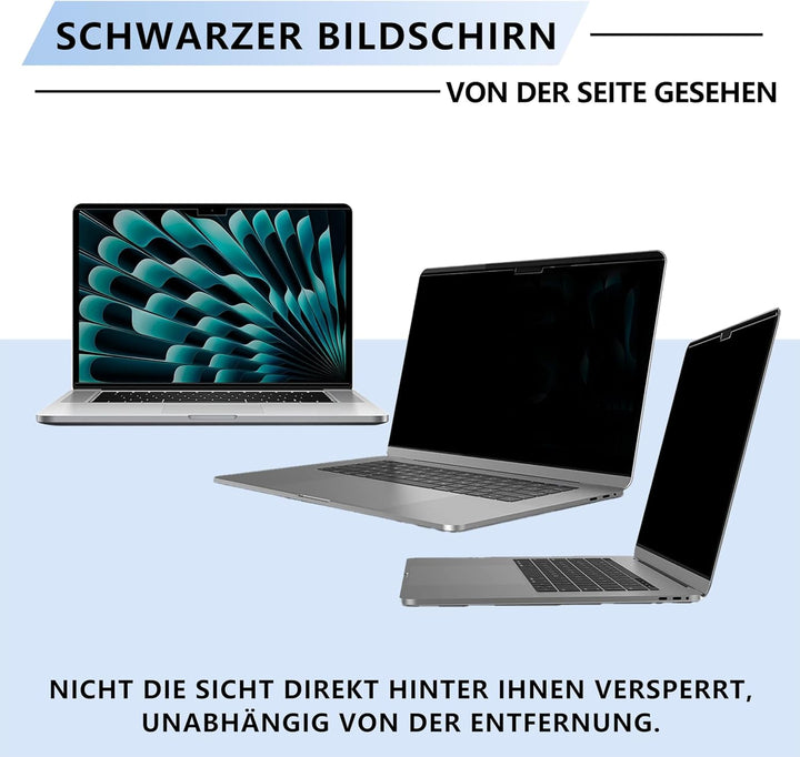 Magnetischer Blickschutzfolie für Macbook Pro 16 Zoll (2021–2026, M1, M2, M3, M4, M5, Pro, Max), Abn