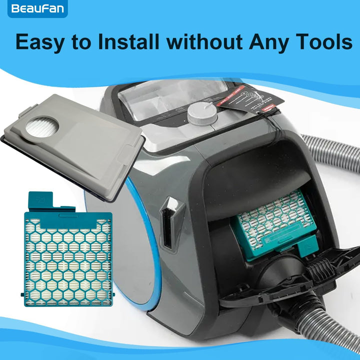 CX1 Filter Sets Compatible with Miele Boost CX1 Vacuum Cleaner Active, PowerLine, Parquet PowerLine,