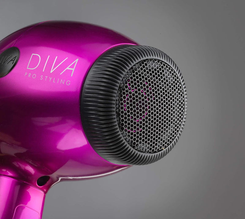 DIVA Pro Styling Ultima 5000 Pro Haartrockner/Föhn - 2200W, 4 Hitze- und 2 Geschwindigkeitsstufen -