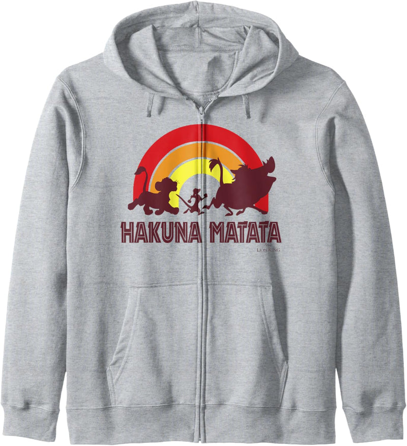 Disney The Lion King Sunset Hakuna Matata Line Up Kapuzenjacke