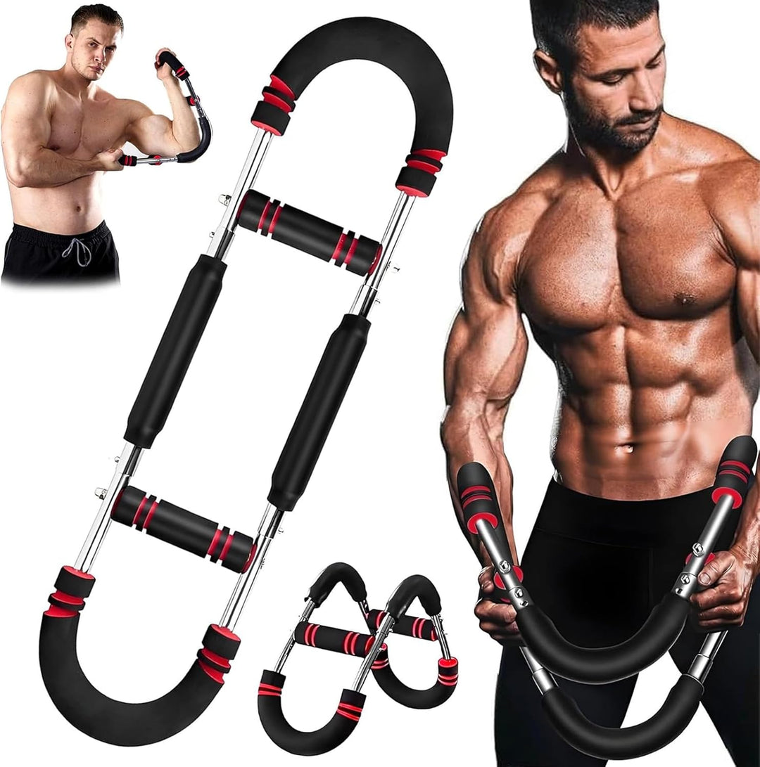 Shaker Twister Armtrainer,Twister Arm Trainer,Verstellbarer Brust-Expander,Tragbarer Muskelkraftvers