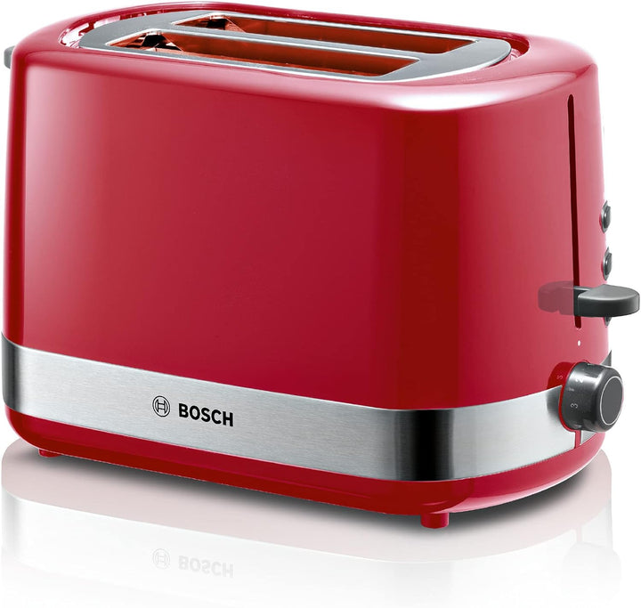 Bosch Kompakt Toaster ComfortLine TAT6A514, für 2 Scheiben, integrierter Brötchenaufsatz, mit Auftau