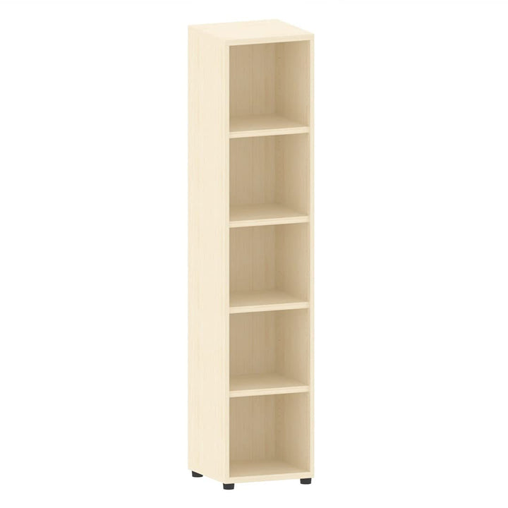Aktenregal 5 Fächer versch. Farben | Büroregal 5 OH aus Holz | Büromöbel Ordnerregal Standregal H183