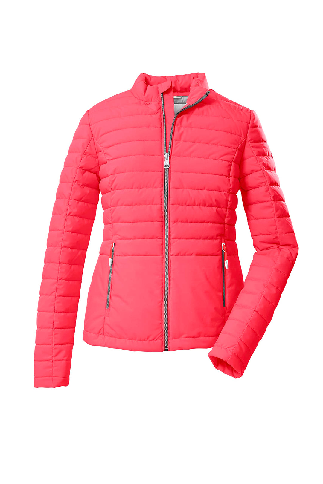 Killtec Damen Kos 116 Wmn Qltd Jckt Steppjacke/Jacke in Daunenoptik 38 coral pink, 38 coral pink