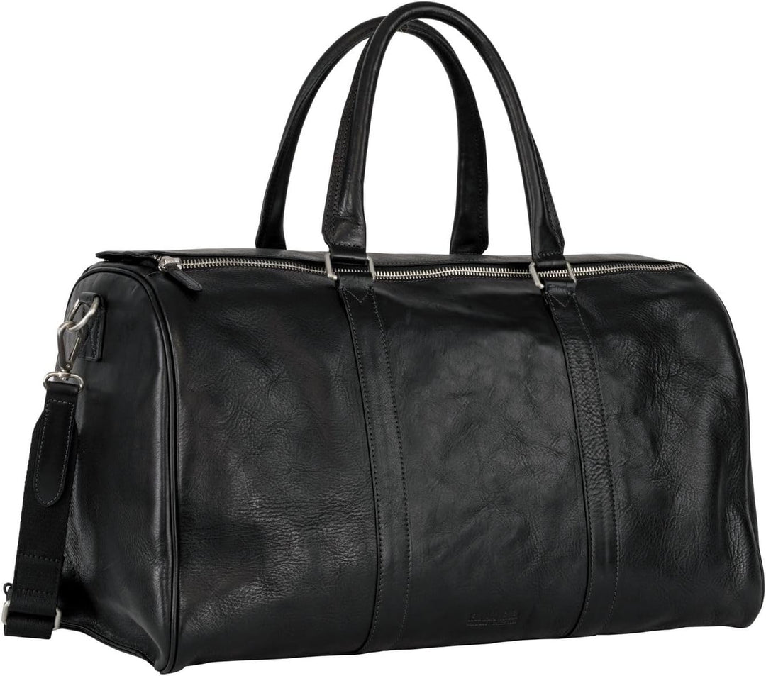 Leonhard Heyden Bergamo - Reisetasche 55 cm Black Schwarz, Schwarz