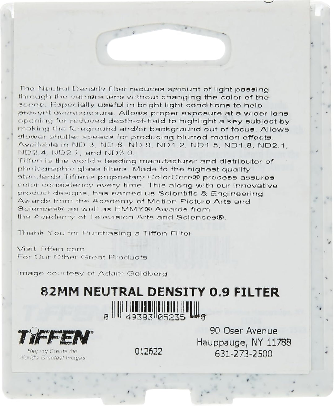 Tiffen Graufilter, 0,9 ND-Filter, 82 mm, 82 mm