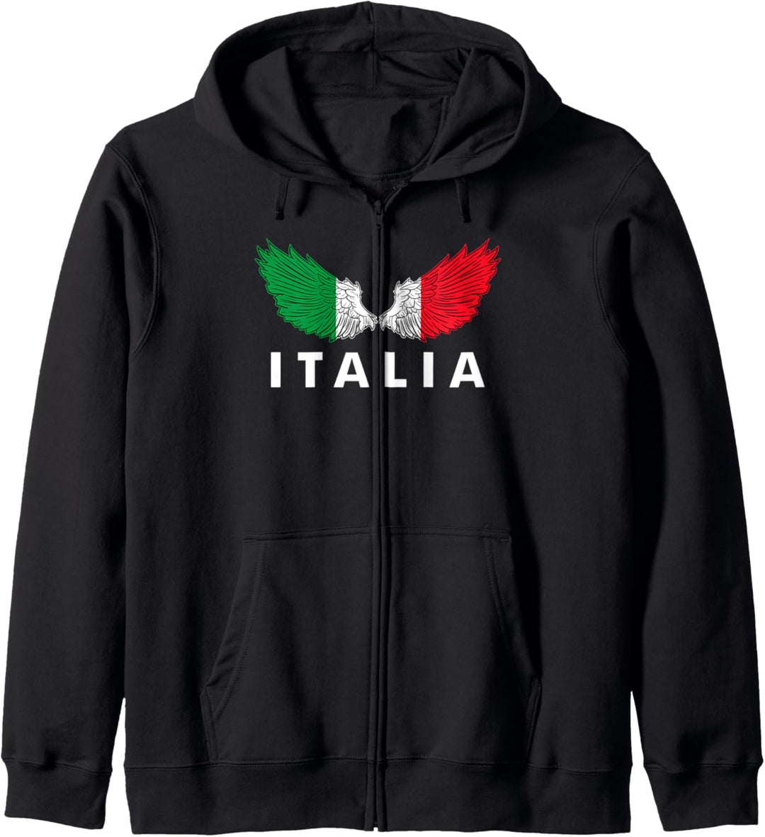 Italienischer Stolz - Italia Racing Flügel Kapuzenjacke