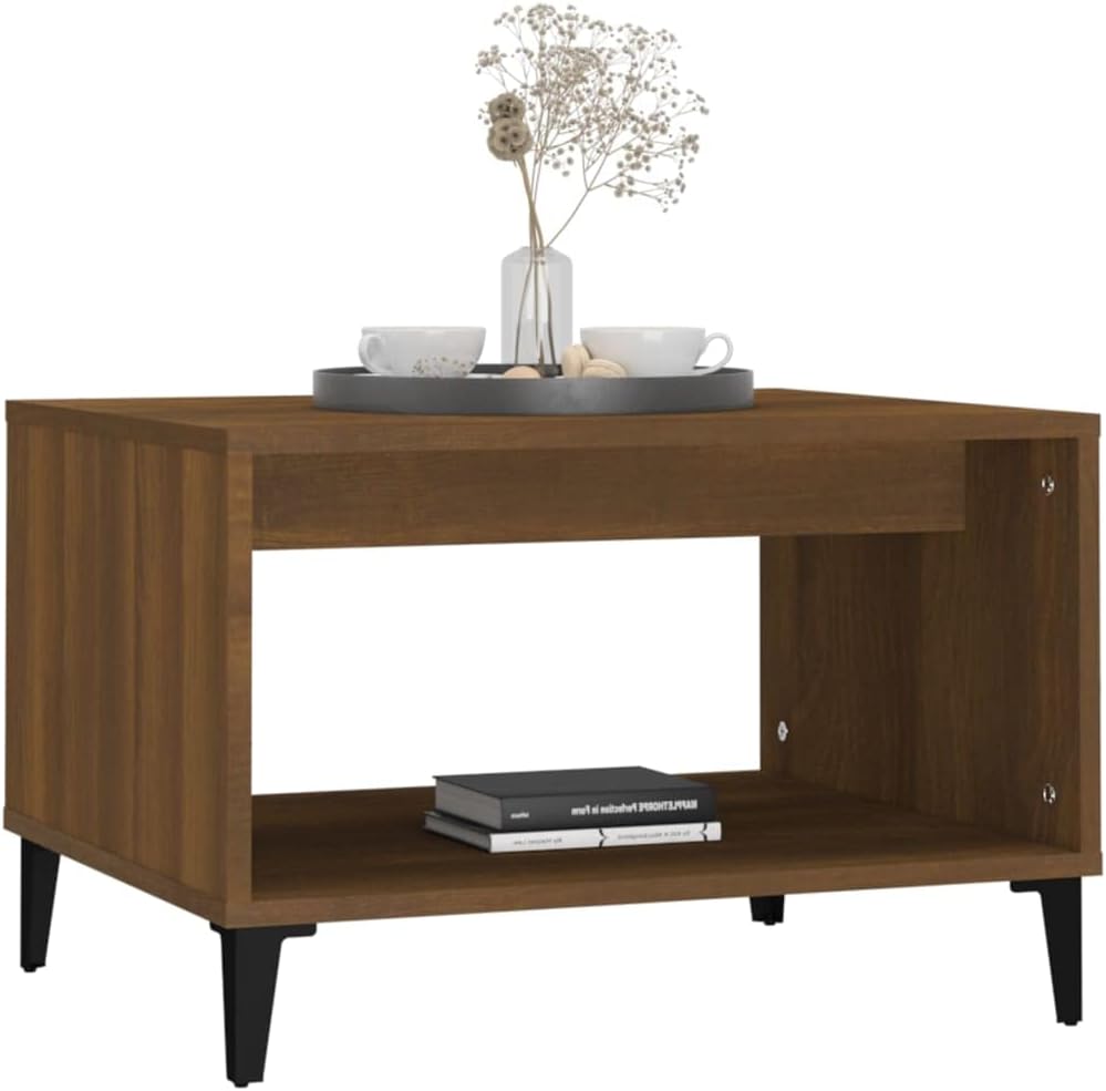 WIFESE 60x50x40 cm Couchtisch Beistelltisch Wohnzimmertisch Kleiner Tisch Wohnzimmer Coffee Table Co