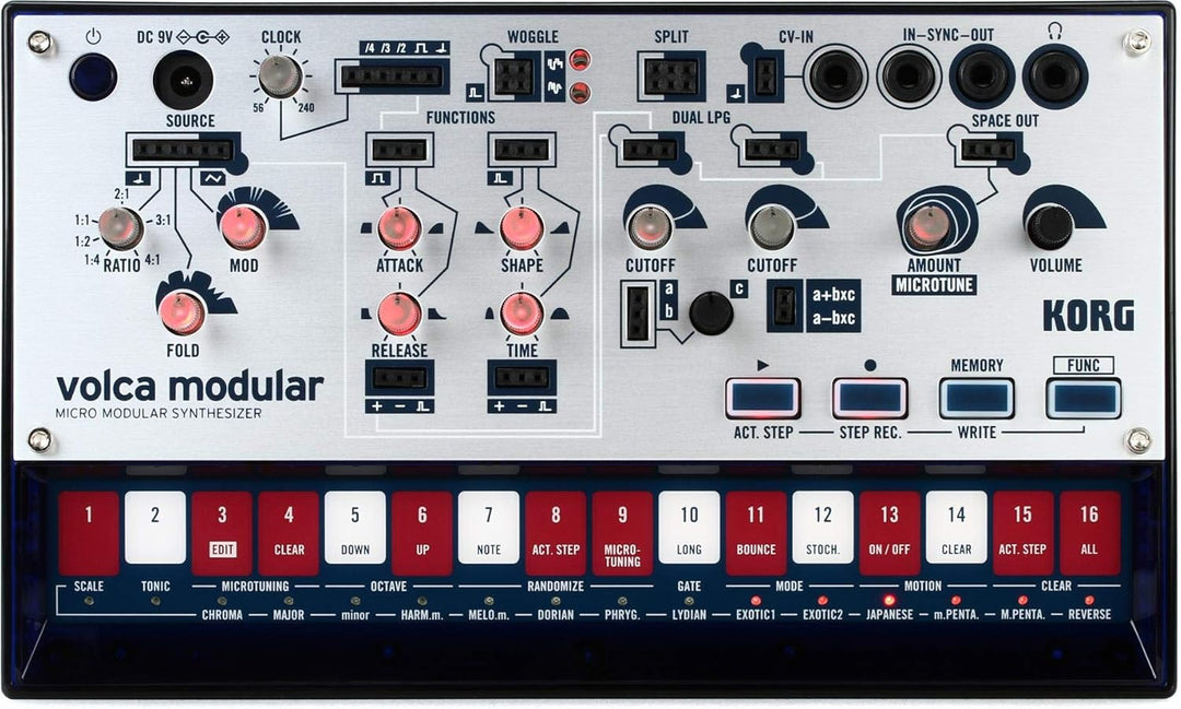 KORG volca micro modular Synthesizer KORG volca modular Single, KORG volca modular Single