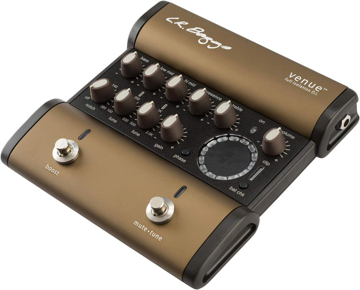 L.R. Baggs VENUE DI Fusspedal Preamp DI-Box 5-Band EQ