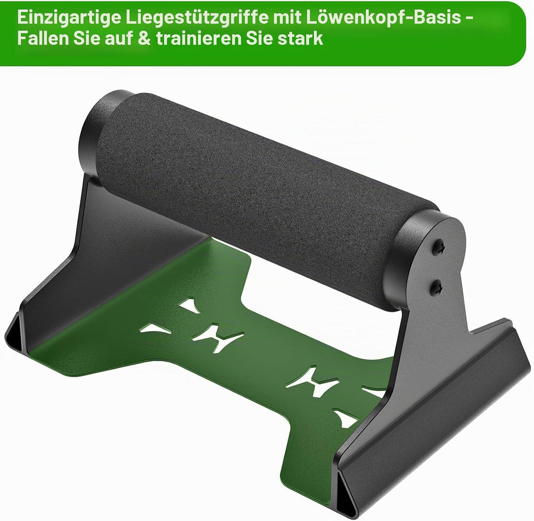SELEWAERE Calisthenics Equipment Liegestützgriffe - Rutschfest Parallettes Handstand Griffe Robuste