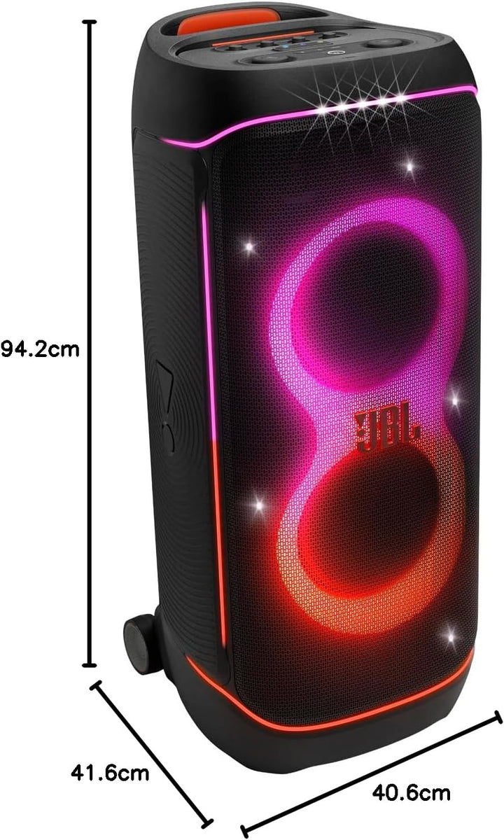 JBL PartyBox 720 Kabelloser Bluetooth-Partylautsprecher mit dynamischer Lichtshow, 15 Stunden Spielz
