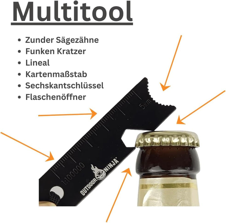 Feuerstahl The Legend XXXL FireSteel für Wandern, Bushkraft, Trekking, Camping und andere Outdoor Ho