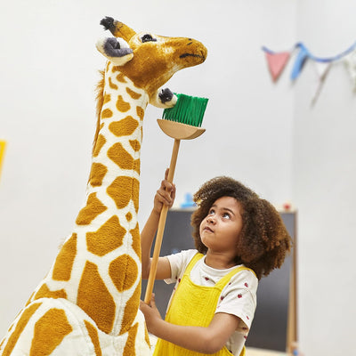 Melissa & Doug - Riesengiraffe - (Spielbereiche & Zimmerdekoration, lebensechtes Stofftier und Plüsc