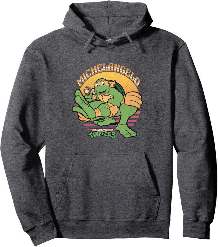 Teenage Mutant Ninja Turtles Michelangelo Sun Pullover Hoodie