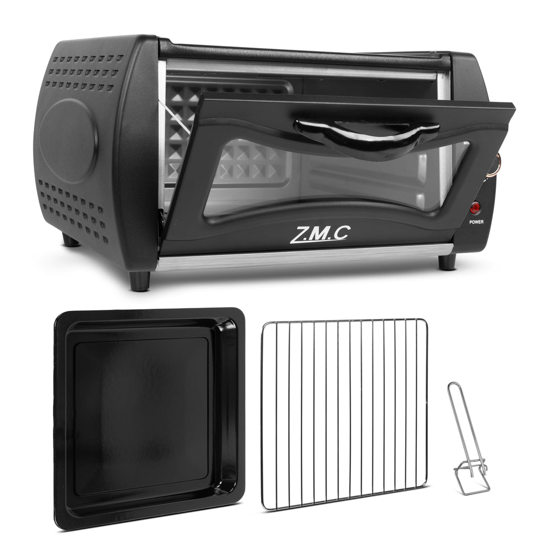 ZMC Mini Tandoor 2100W 22L - Minibackofen für Lahmacun, Pizza, Naan und Brot. Inklusive Backblech un