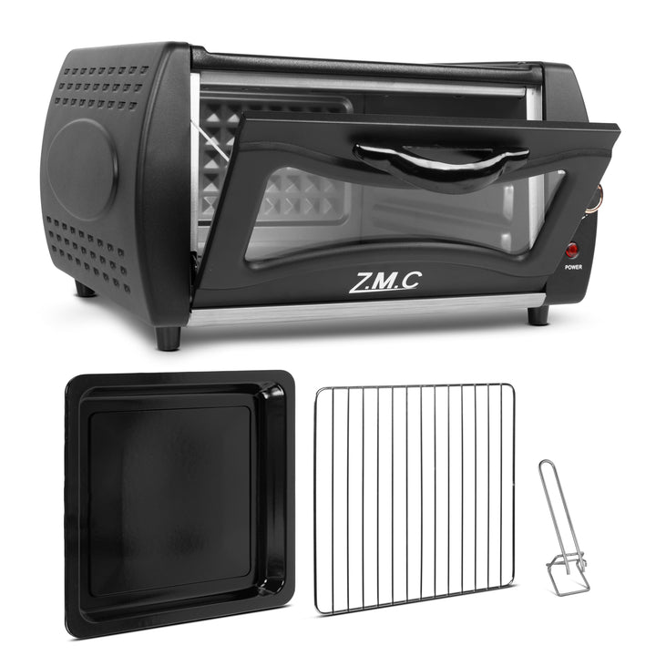 ZMC Mini Tandoor 2100W 22L - Minibackofen für Lahmacun, Pizza, Naan und Brot. Inklusive Backblech un