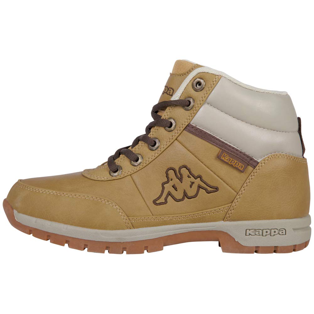Kappa Unisex Kinder Bright Mid T Kids Strassen-Laufschuh, Beige 4141 Beige