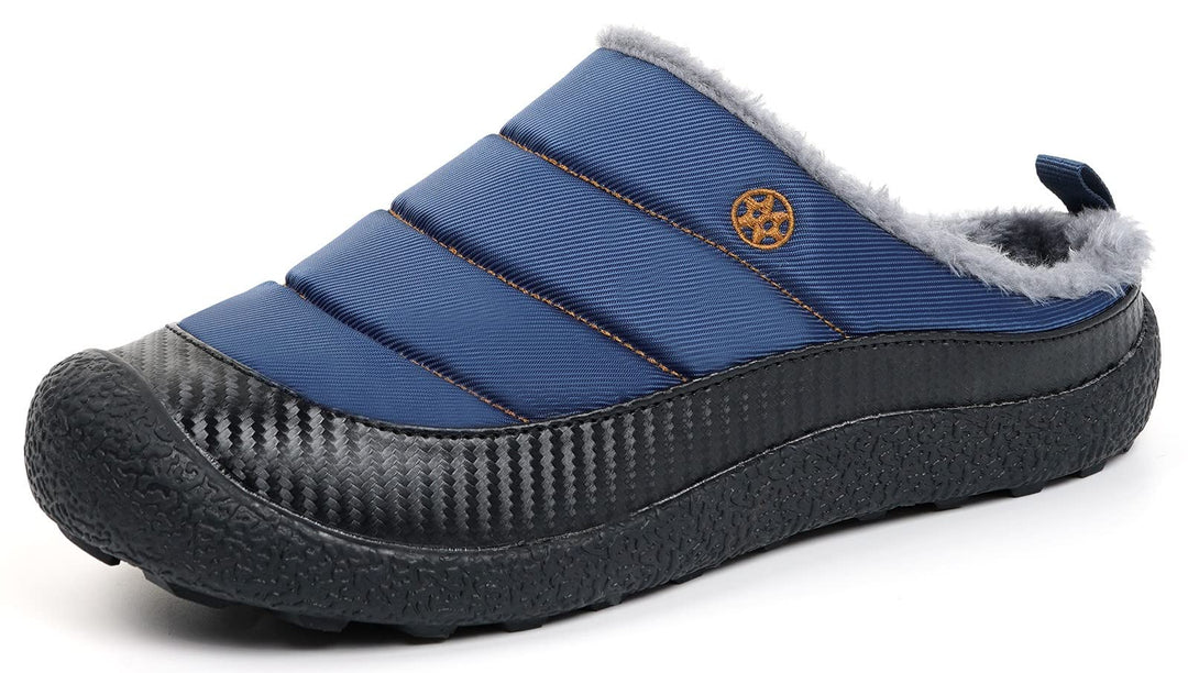 Gaatpot Herren Damen Winter Hausschuhe Plüsch Warm Gefütterte Wasser-Widerstand Slippers Freizeit Ha