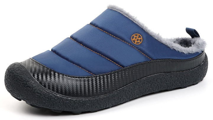 Gaatpot Herren Damen Winter Hausschuhe Plüsch Warm Gefütterte Wasser-Widerstand Slippers Freizeit Ha