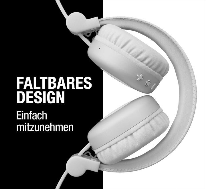 Fresh 'n Rebel Code Core, Bluetooth-Kopfhörer on-Ear, kabellos, 30 Stunden Spielzeit, mit Mikrofon u