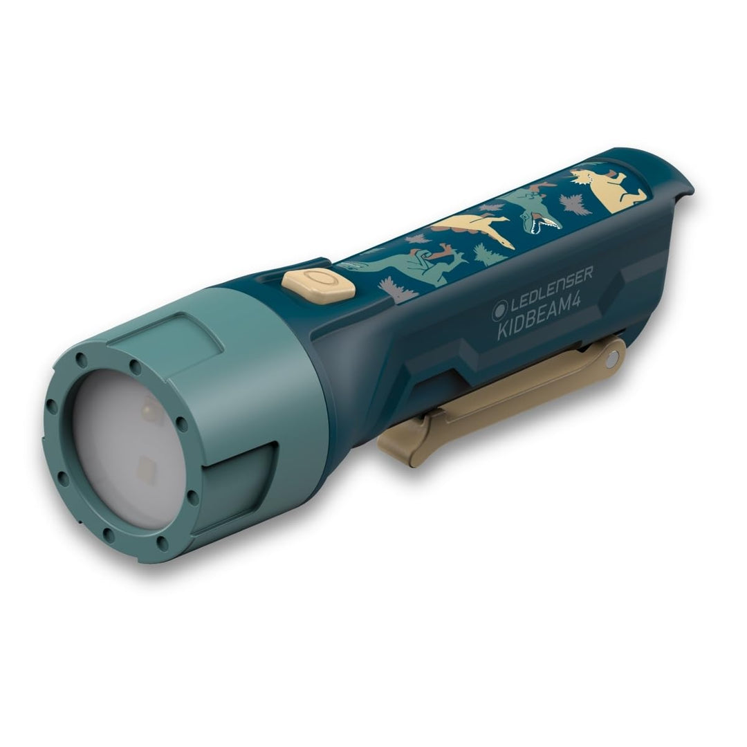 Ledlenser KIDBEAM4 Taschenlampe grün | energiesparende Batterie Led | 4 Farbmodi und Blinkfunktion |