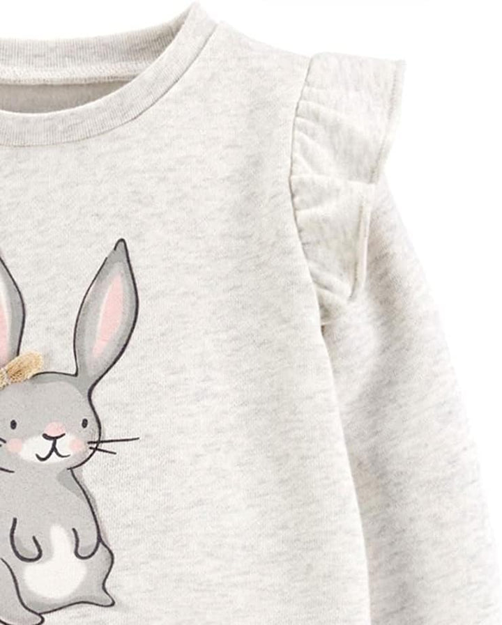 Little Hand Mädchen Sweatshirt für Kinder Baumwolle Top Casual Jumper Kleinkind Langarm Pullover 110