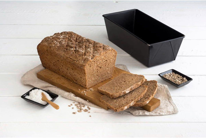 Zenker Brotbackform ausziehbar (28 - 40 cm x 16 cm), Kastenform, für saftige Brote und Kuchen, verst