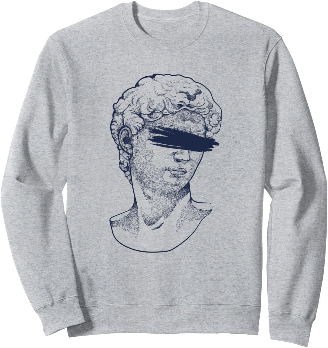 Vaporwave Aesthetic | 80s Synthwave Damen | Michelangelo Sweatshirt