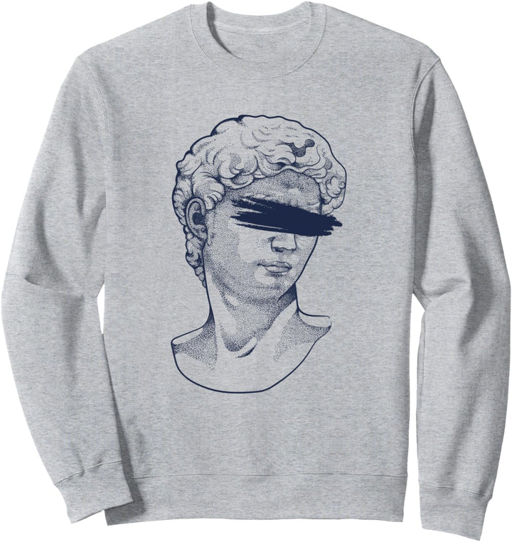Vaporwave Aesthetic | 80s Synthwave Damen | Michelangelo Sweatshirt