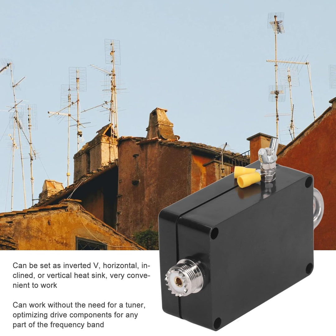 49:1 Balun, 100 W PEP Kurzwellenantennen Balun, Endfeed Antennen Balun mit BNC Buchsenschnittstelle,