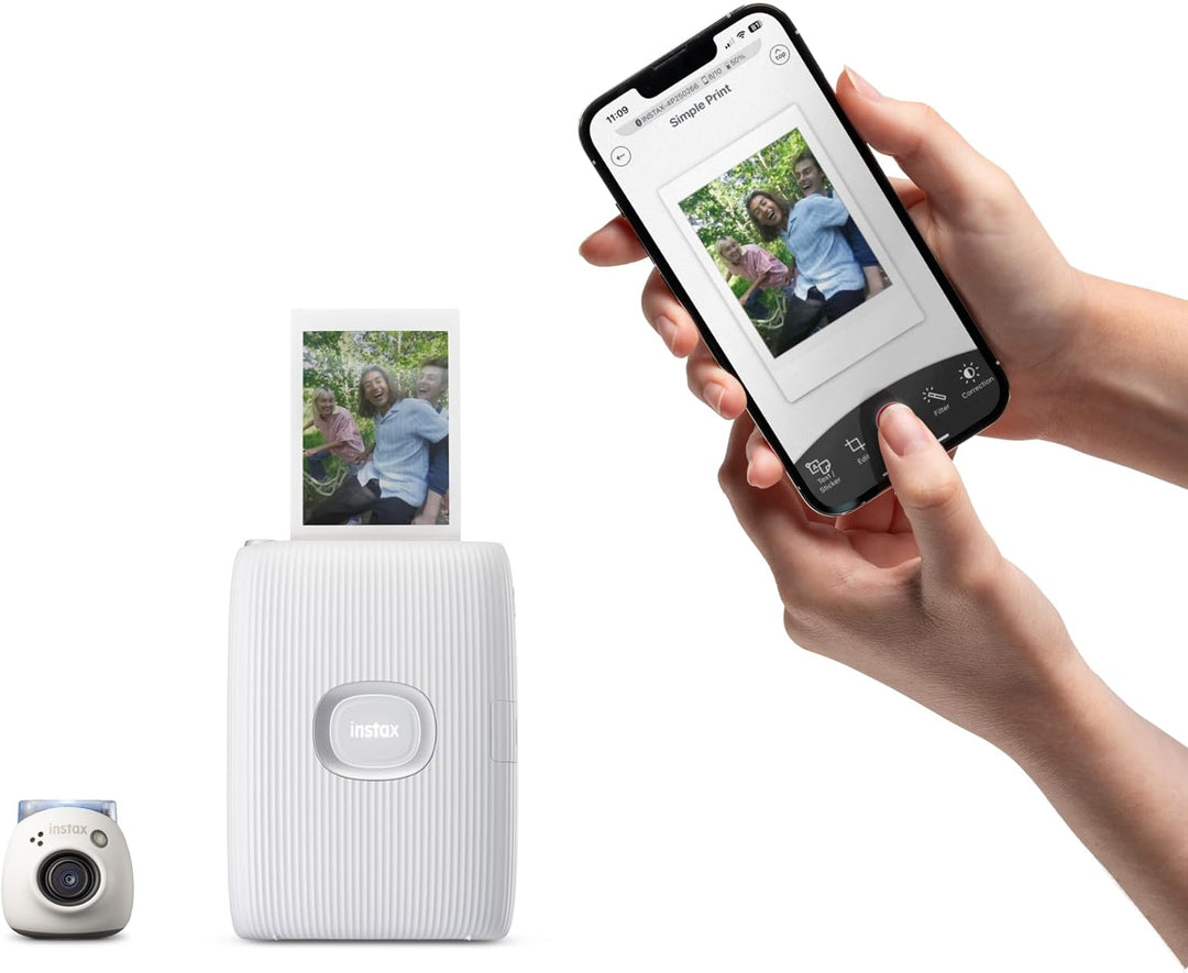 INSTAX PAL Milky White, Sofortbildfilm Camera White, Camera White