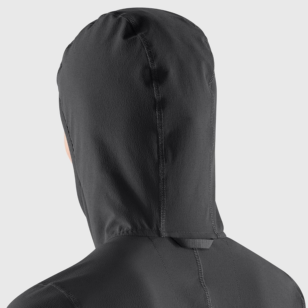 Fjällräven Damen Bergtagen Stretch Half Zip Jacket (1er Pack) S Schwarz, S Schwarz