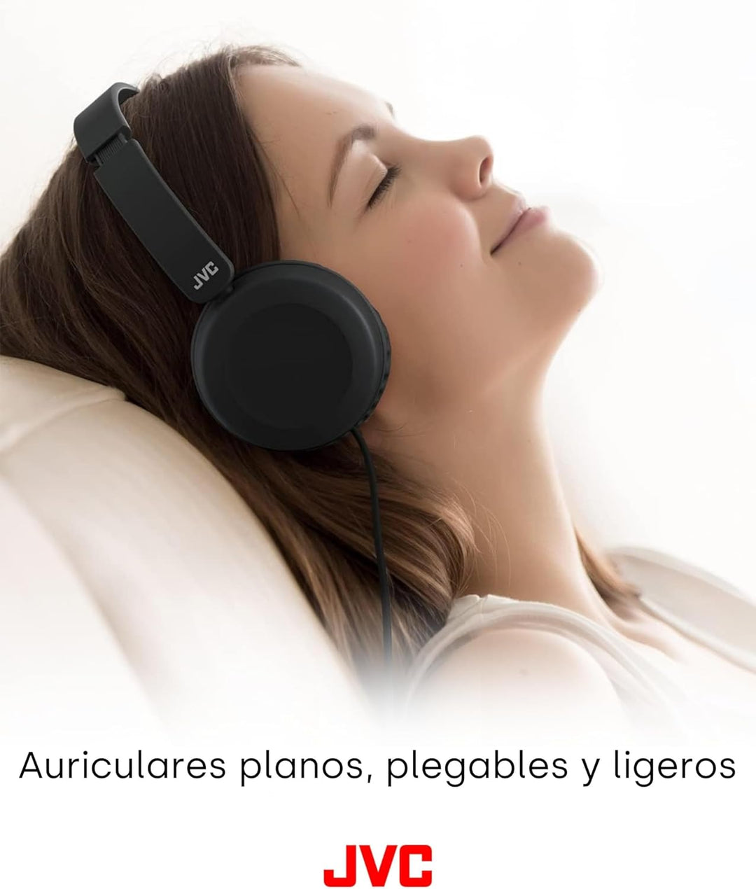 JVC, Kopfhörer, aufliegend, faltbar, Fernbedienung und Mikrofon für Smartphones in den Kopfhörern, H